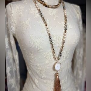 Delilah Robins Egg 2 in 1 Necklace